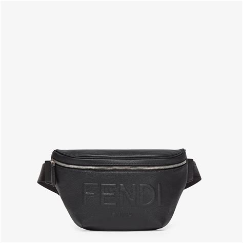 fendi belt bag black